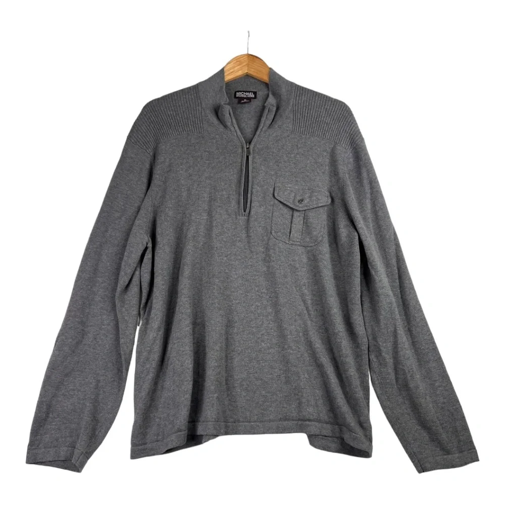 Michael Kors Grey Pullover sweater Size XL‎